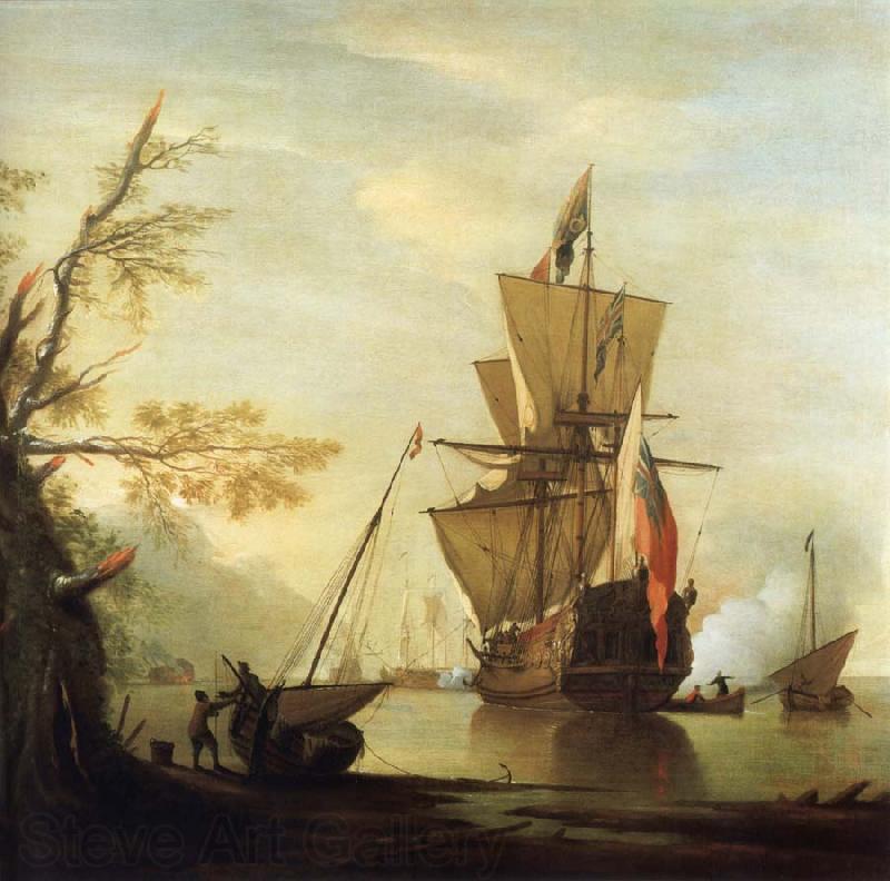 Monamy, Peter Stern view of the Royal Caroline